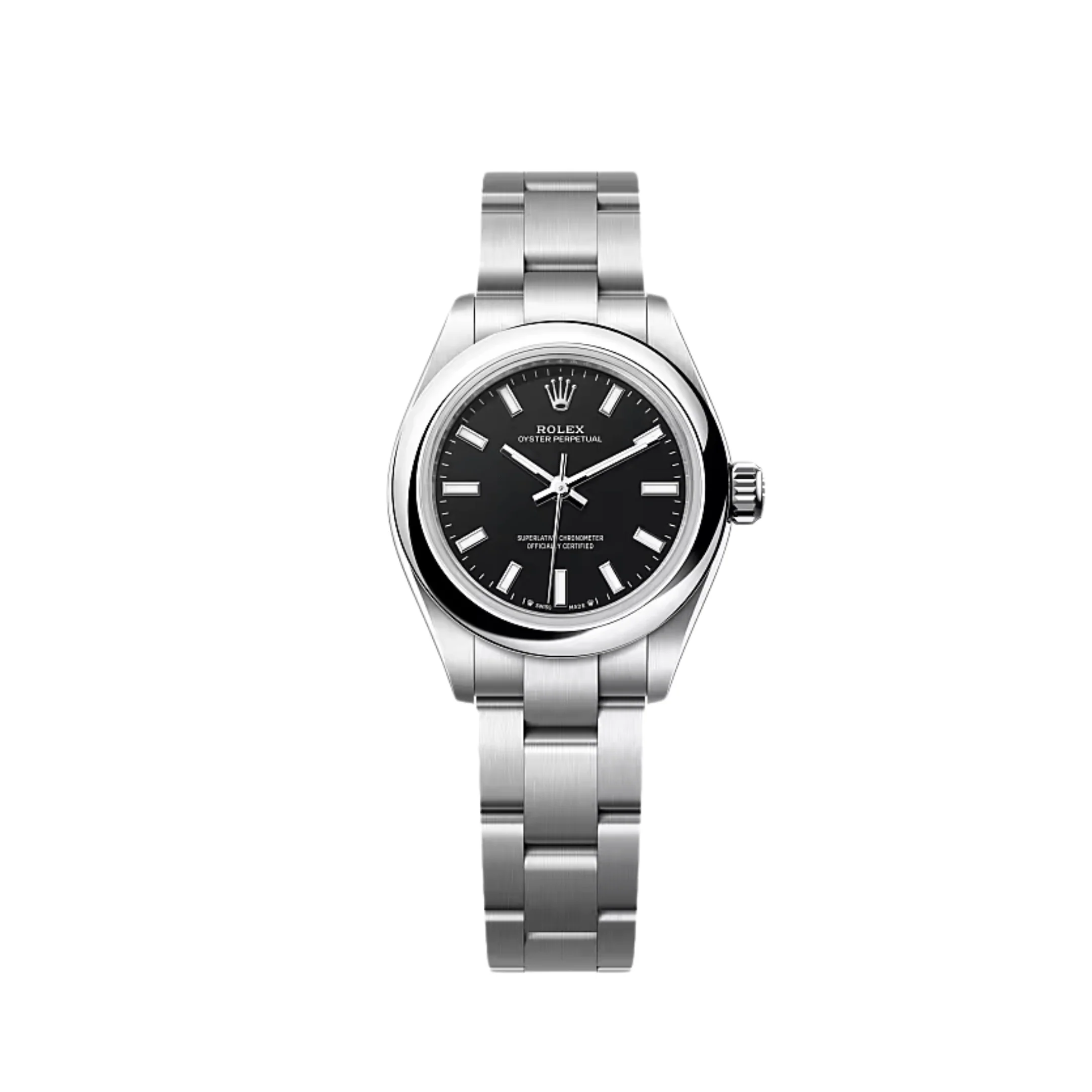 Rolex Oyster Perpetual 28 276200 'Ladies' Stainless Steel Black Dial (2025)