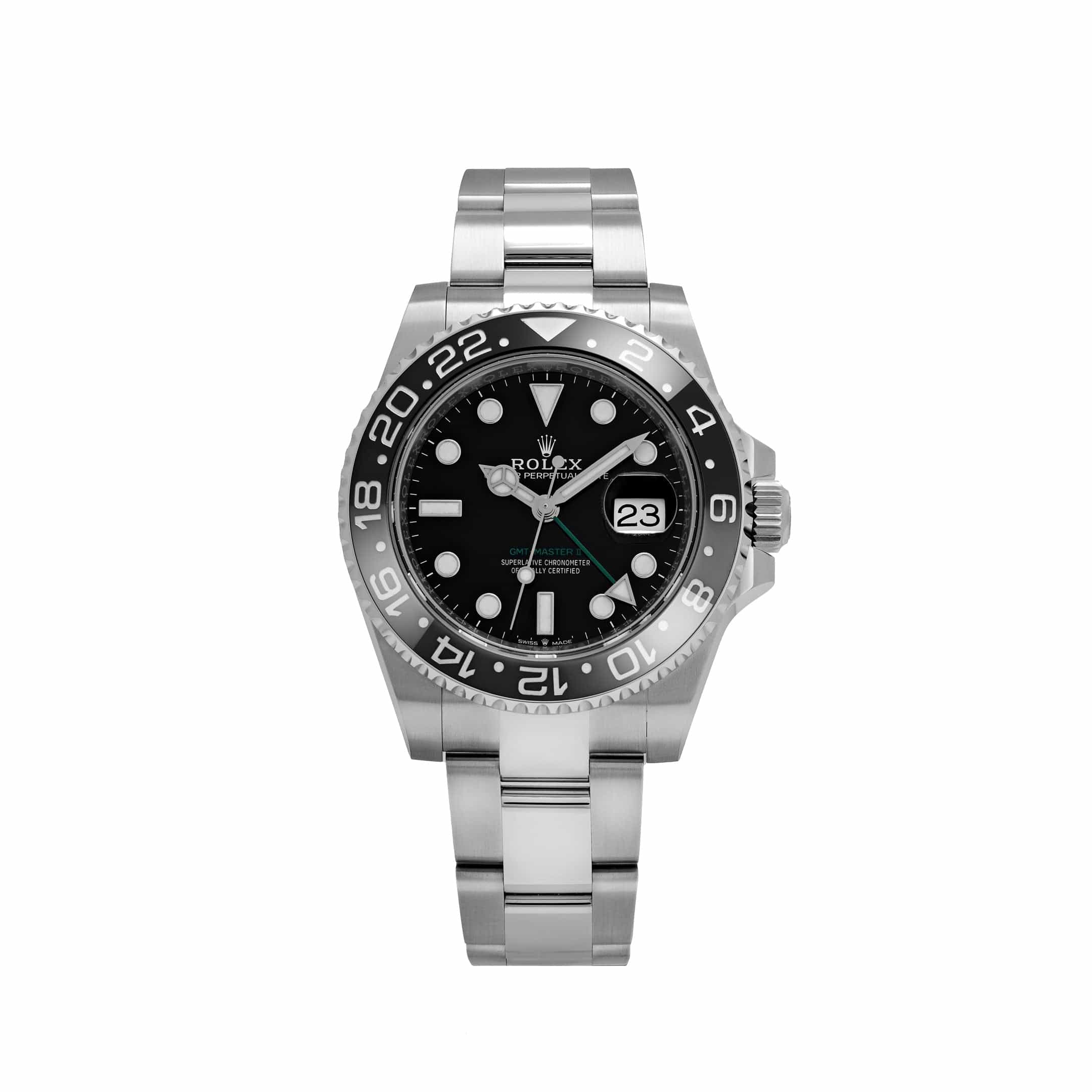 Rolex GMT-Master II 126710GRNR 'Bruce Wayne' Stainless Steel Black Dial Oyster (2025)
