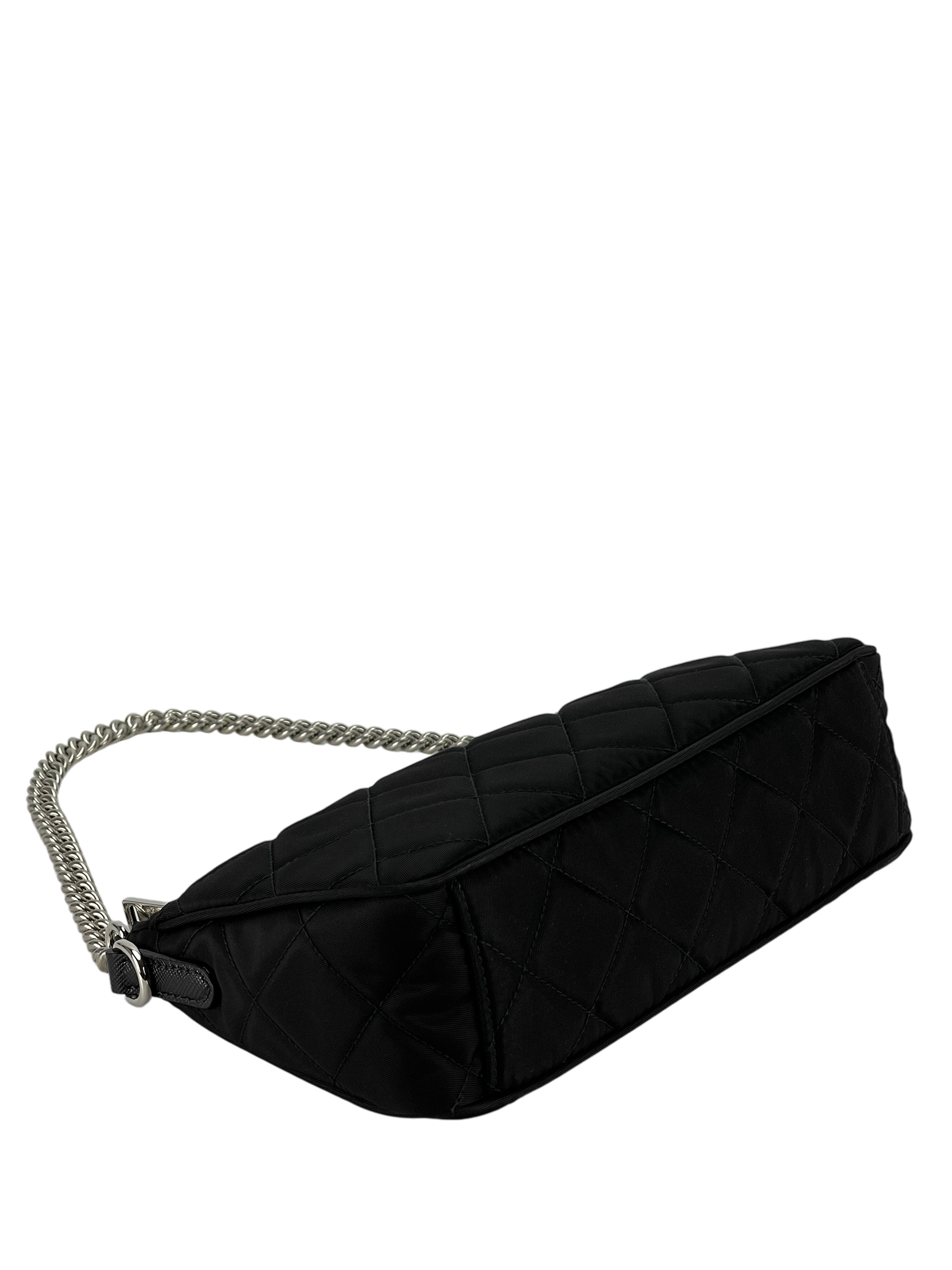 PRADA - Nylon Tessuto Impuntu Quilted Crossbody Bag