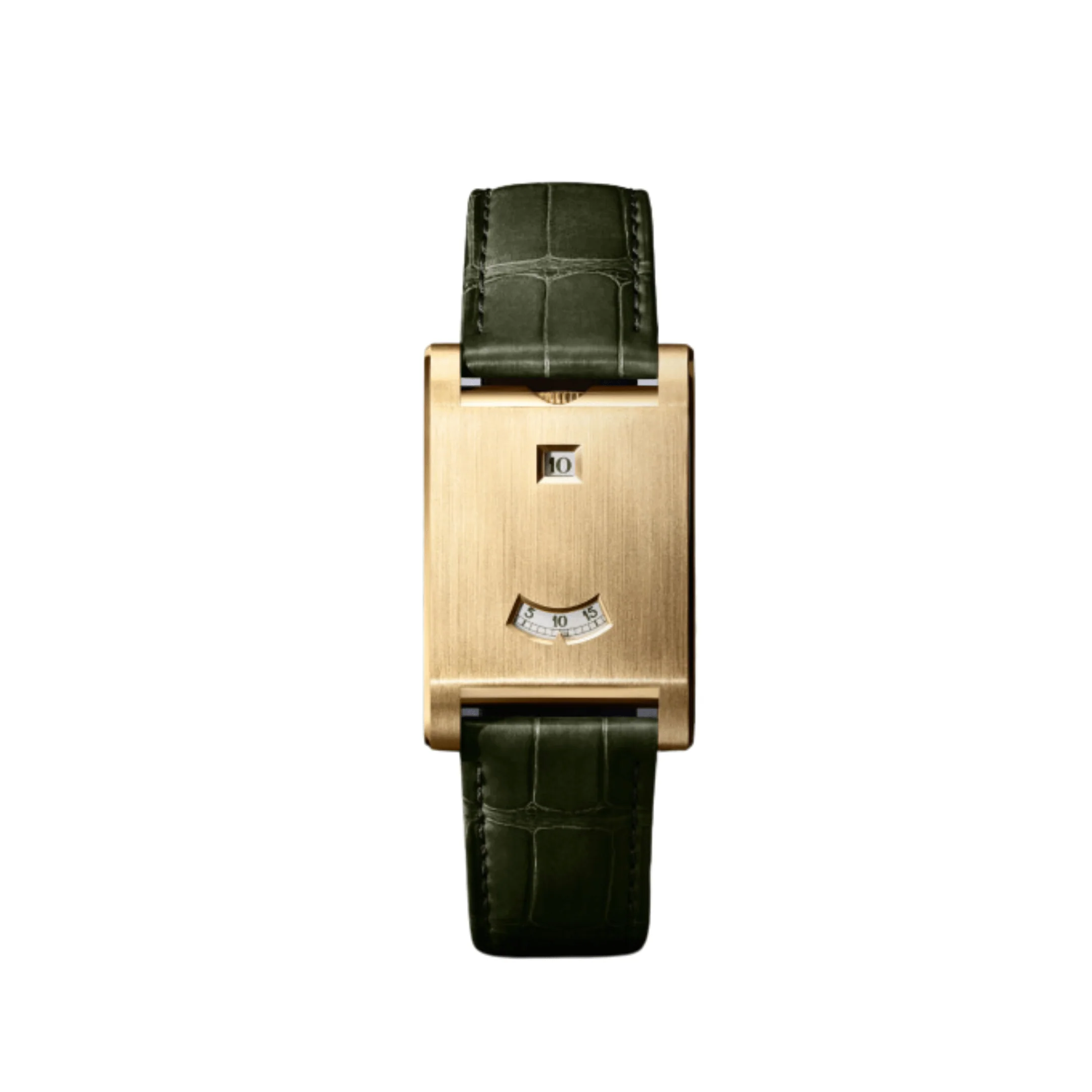 Cartier Tank a Guichets WGTA0234 Yellow Gold Alligator Strap (2025)