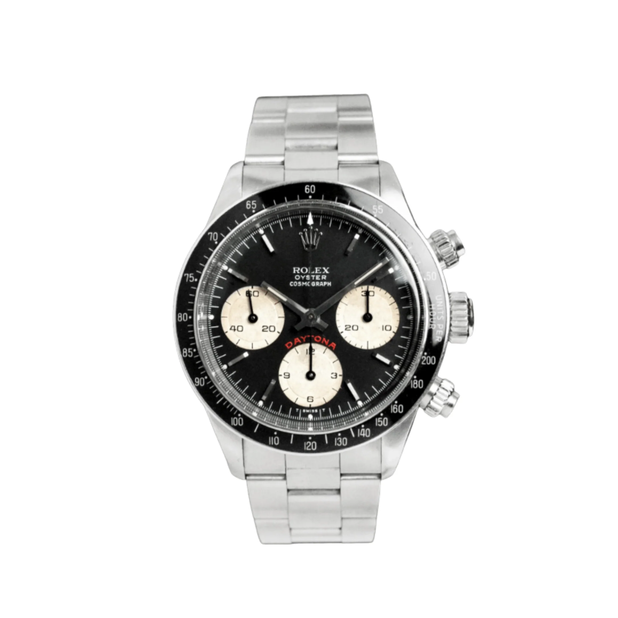 Rolex Daytona 6263 'Big Red' Stainless Steel Black Sigma Dial (1975)