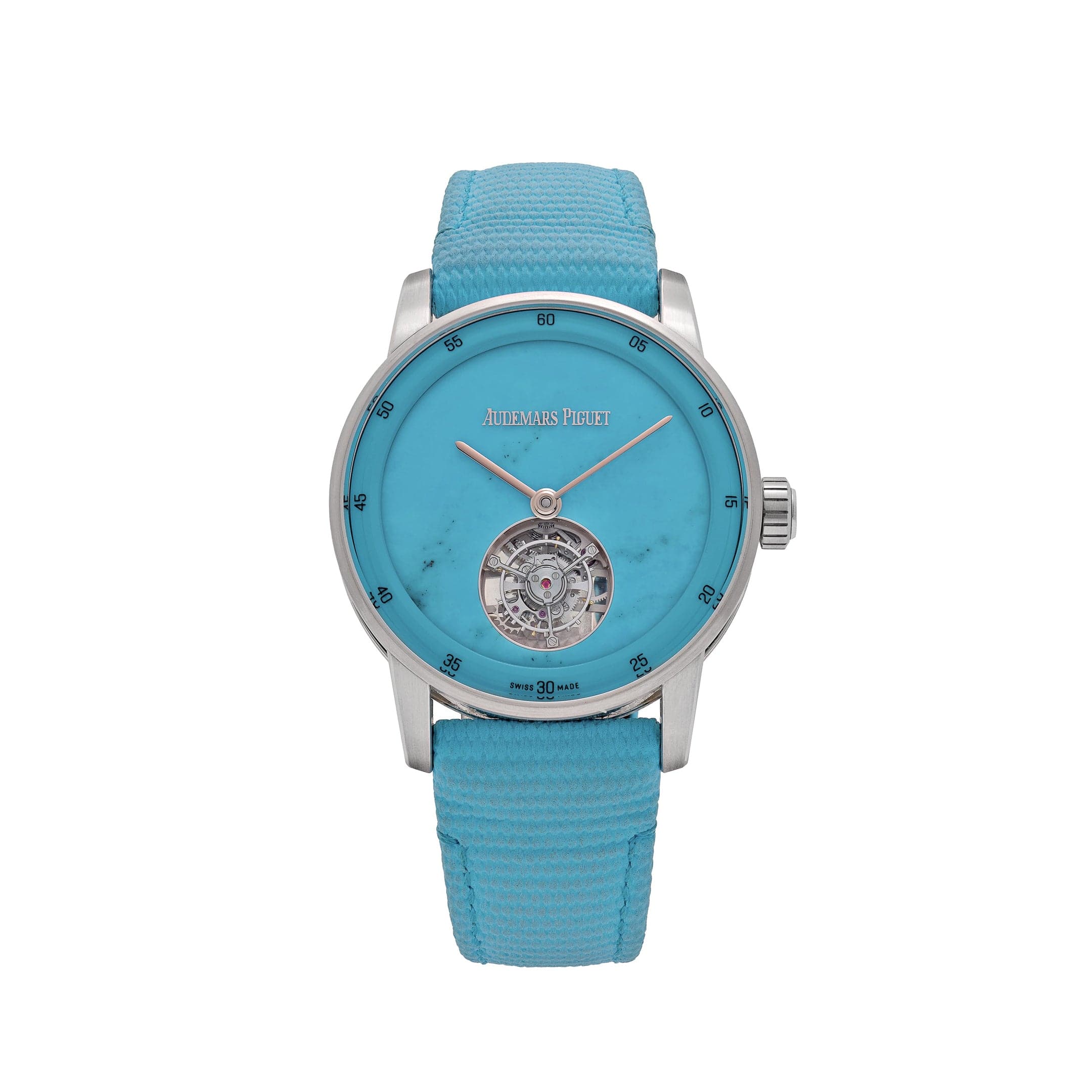Audemars Piguet Code 11.59 26396PN.OO.D326VE.98 Flying Tourbillon White Gold Platinum Turquoise Stone Dial Limited Edition of 30 (2025)