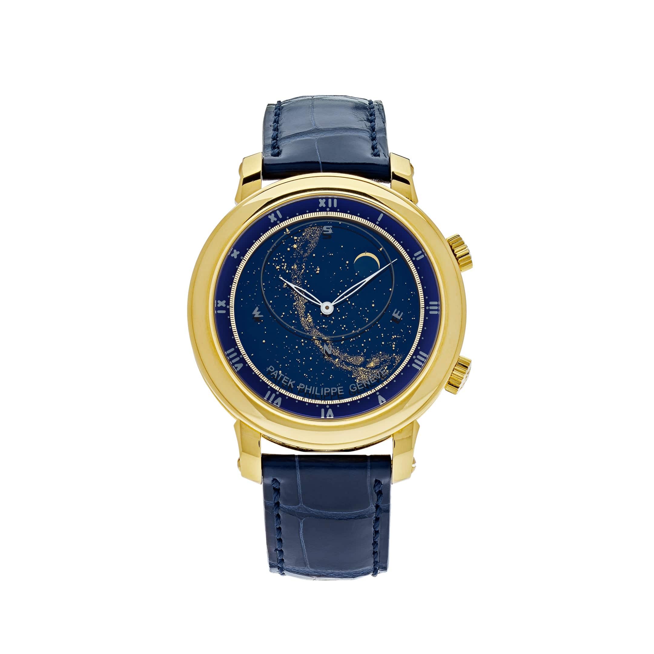 Patek Philippe Celestial Grand Complications 5102J-001 Sky Chart Yellow Gold Blue Dial