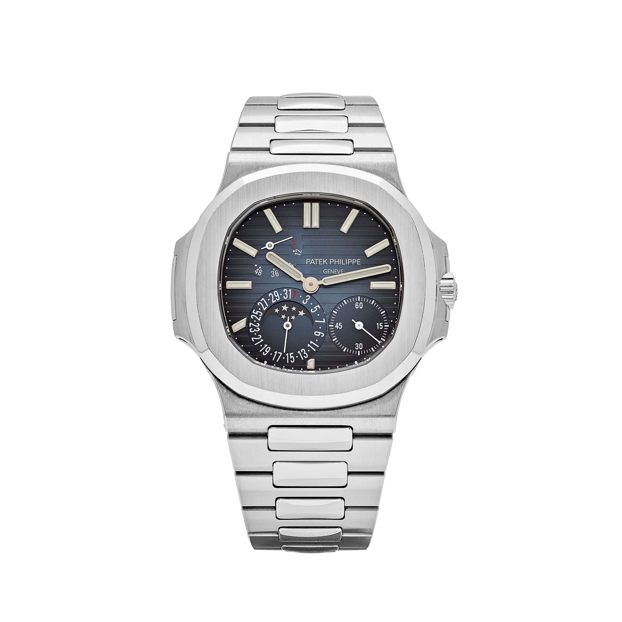 Patek Philippe Nautilus 5712/1A-001 Stainless Steel Blue Dial Moon Phases (2020)