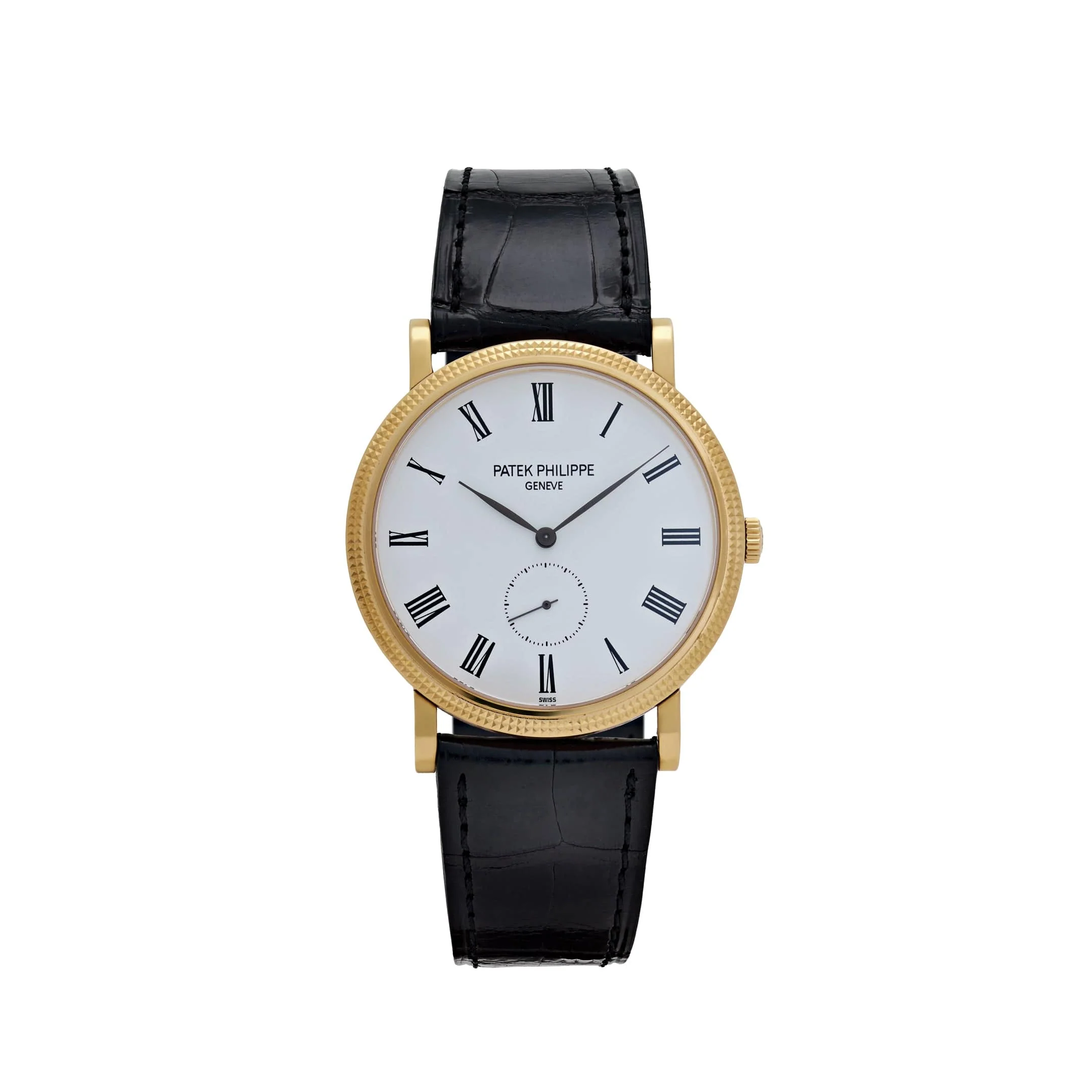Patek Philippe Calatrava 5119J-001 Yellow Gold White Dial