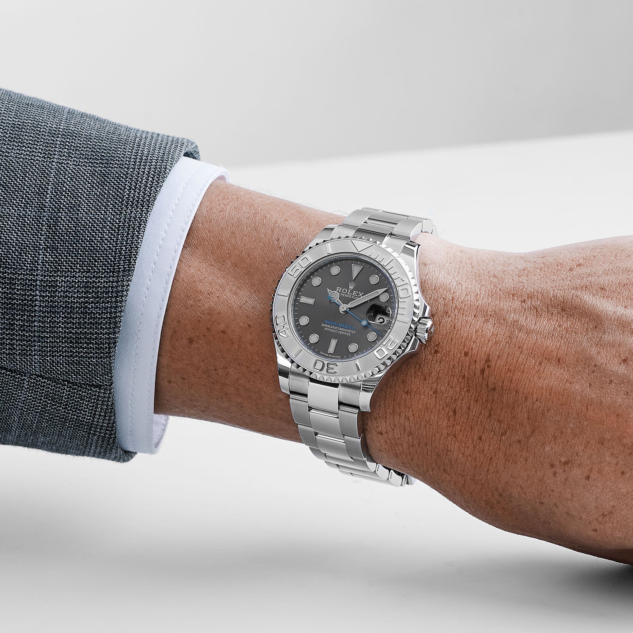 Rolex Yacht-Master 37 268622 Stainless Steel/Platinum Rhodium Dial (2022)