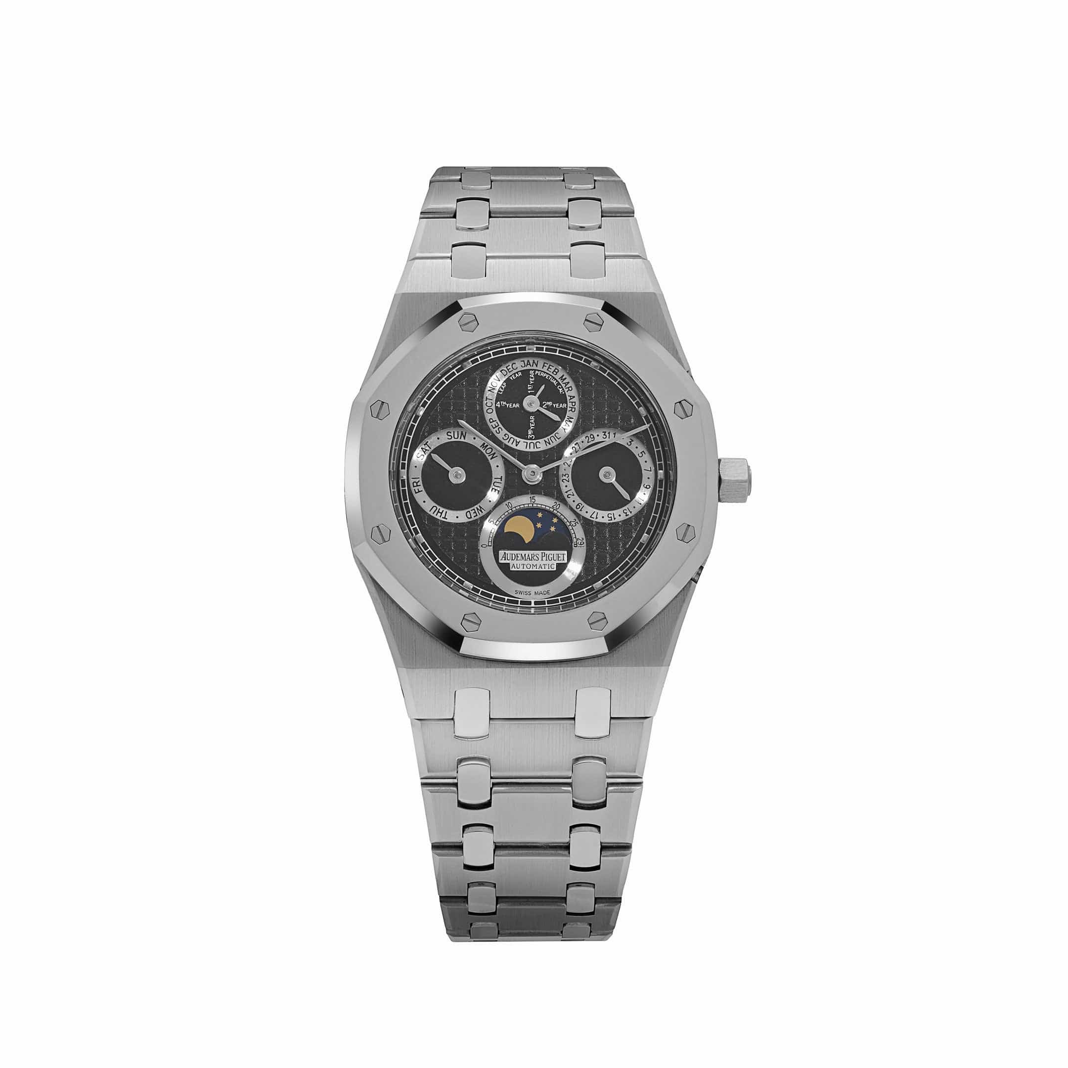 Audemars Piguet Royal Oak Perpetual Calendar 25820SP.O.0944SP.01 Stainless Steel Platinum Black Dial