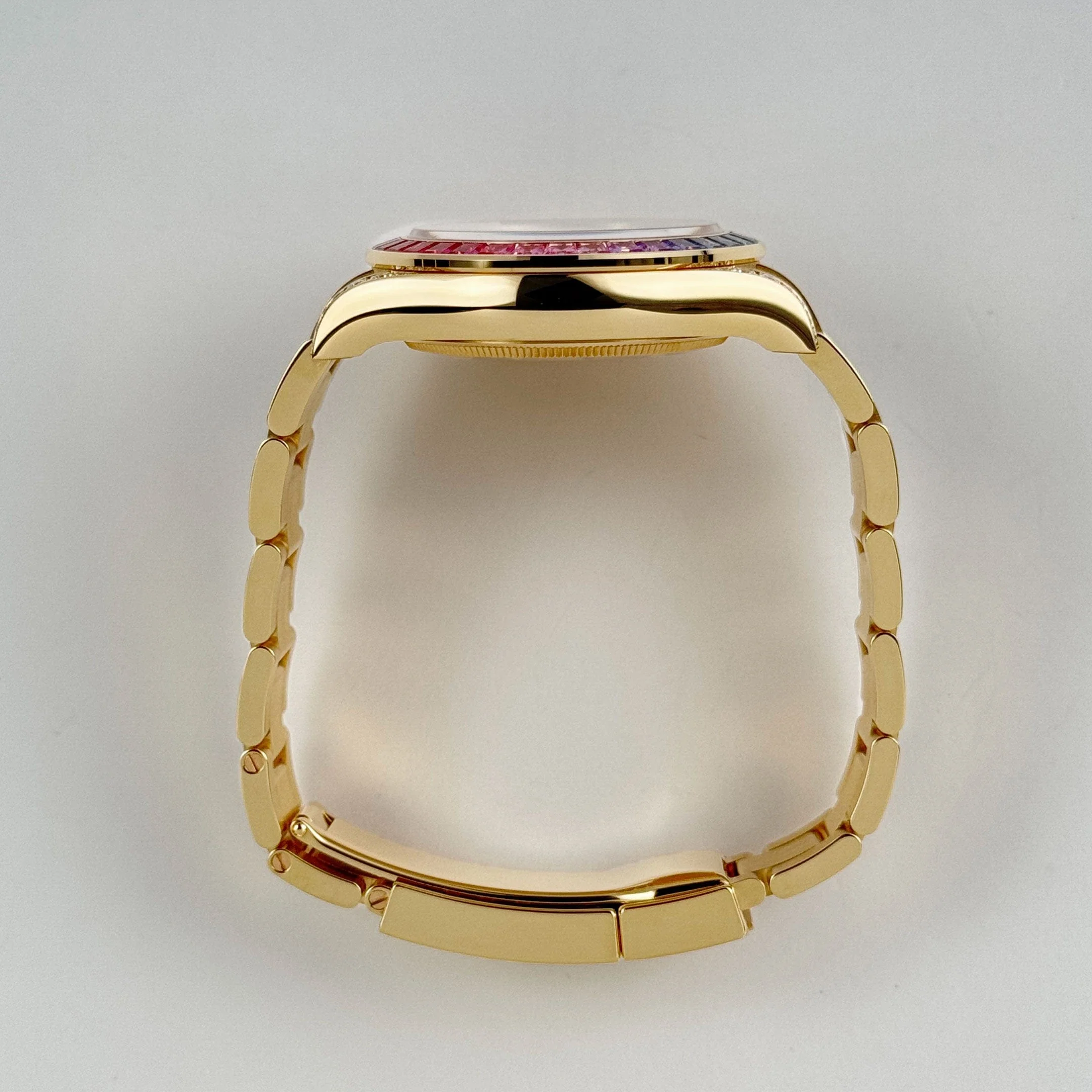 Rolex Daytona 126598RBOW 'Rainbow' Yellow Gold Black Dial Sapphire Bezel (2025)