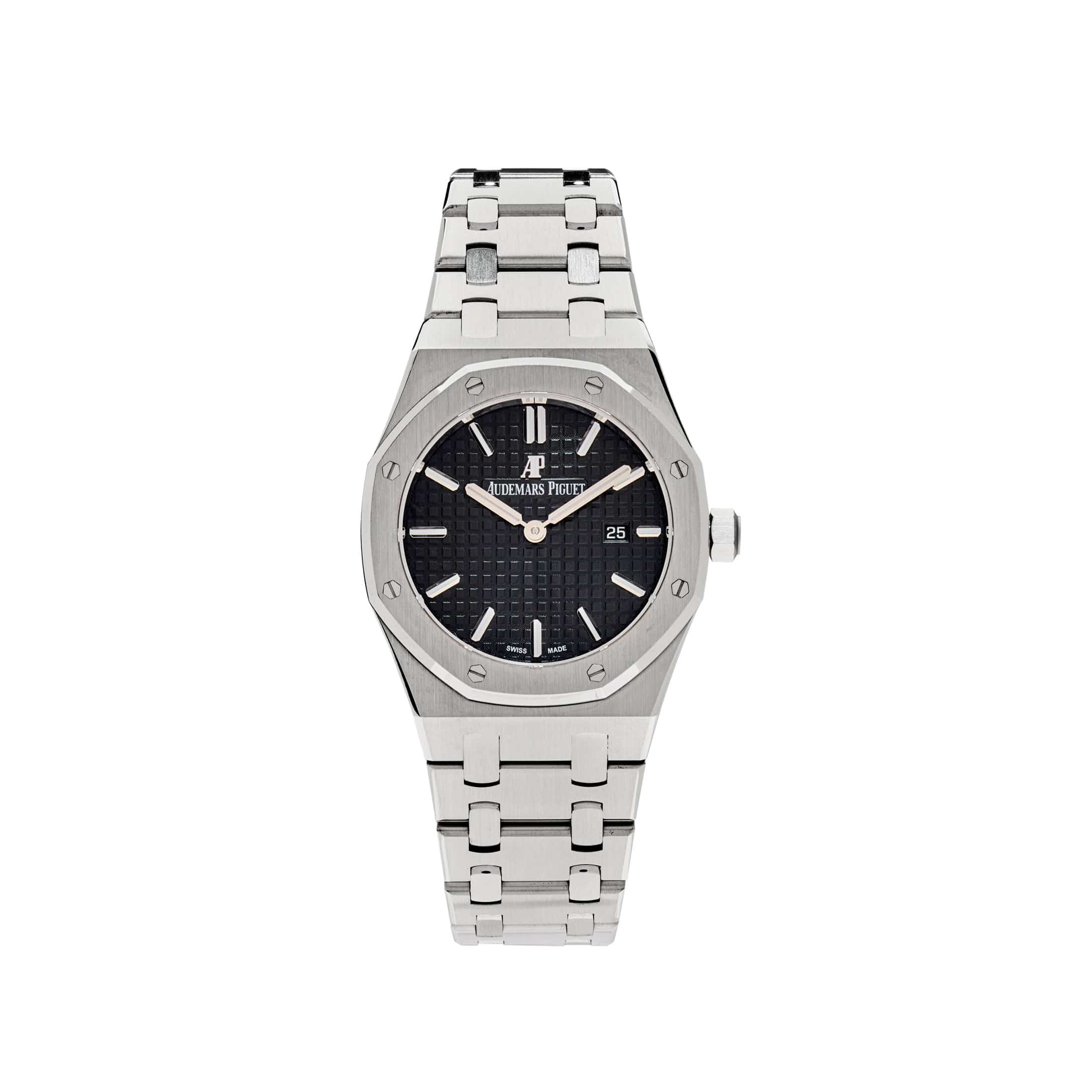 Audemars Piguet Royal Oak 67650ST.OO.1261ST.01 Lady Quartz Steel Black Dial