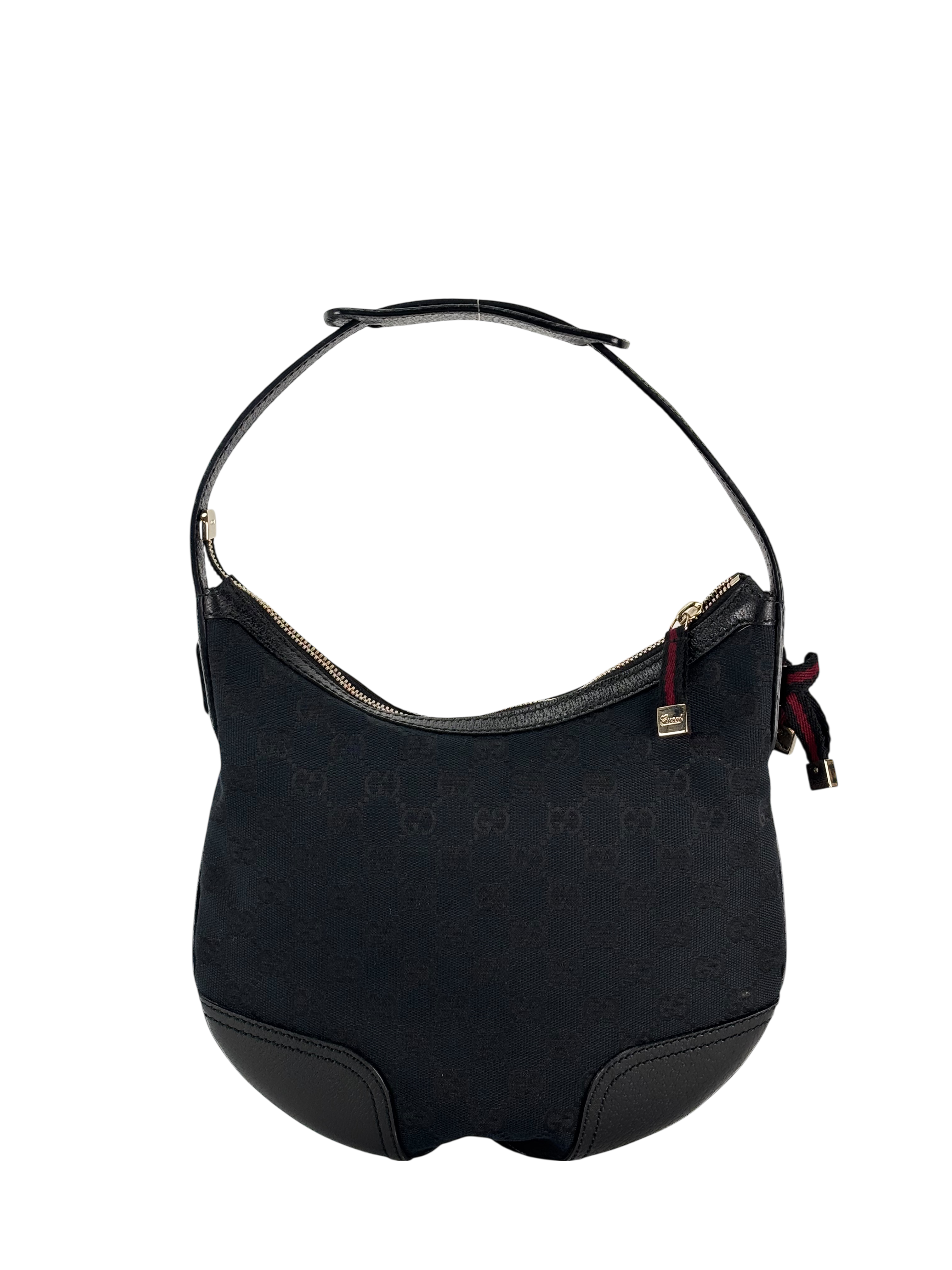 GUCCI - Black Princy Hobo GG Canvas Shoulder bag