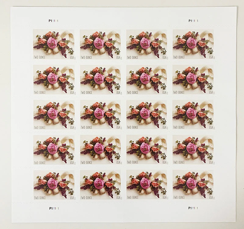 Garden Corsage Two Ounce Forever First Class Postage Stamps