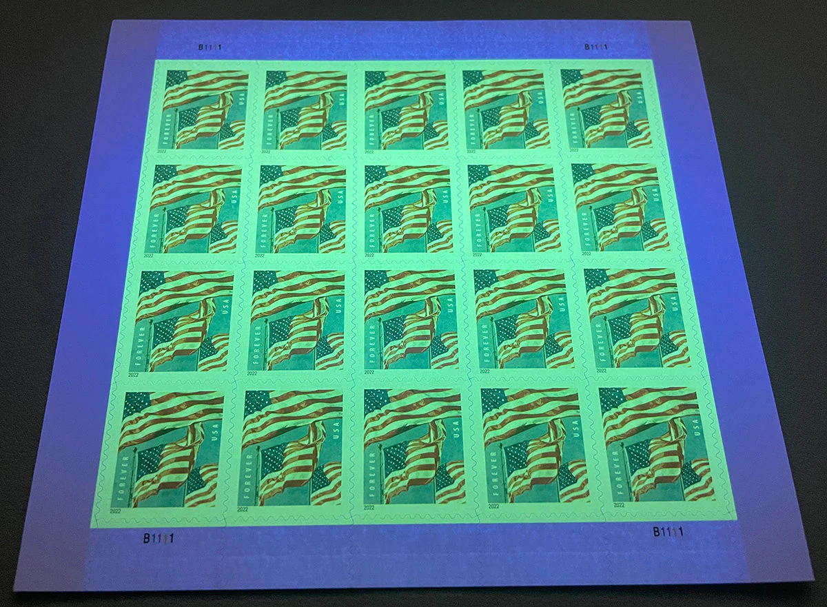 2022 US Flags Forever First Class Postage Stamps