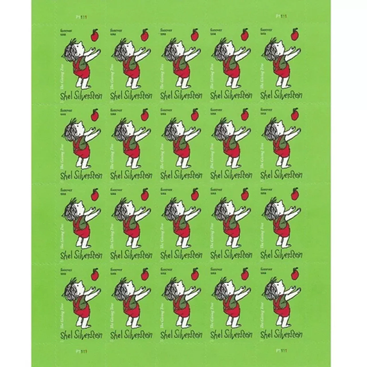 USPS Shel Silverstein USPS Forever Postage Stamps