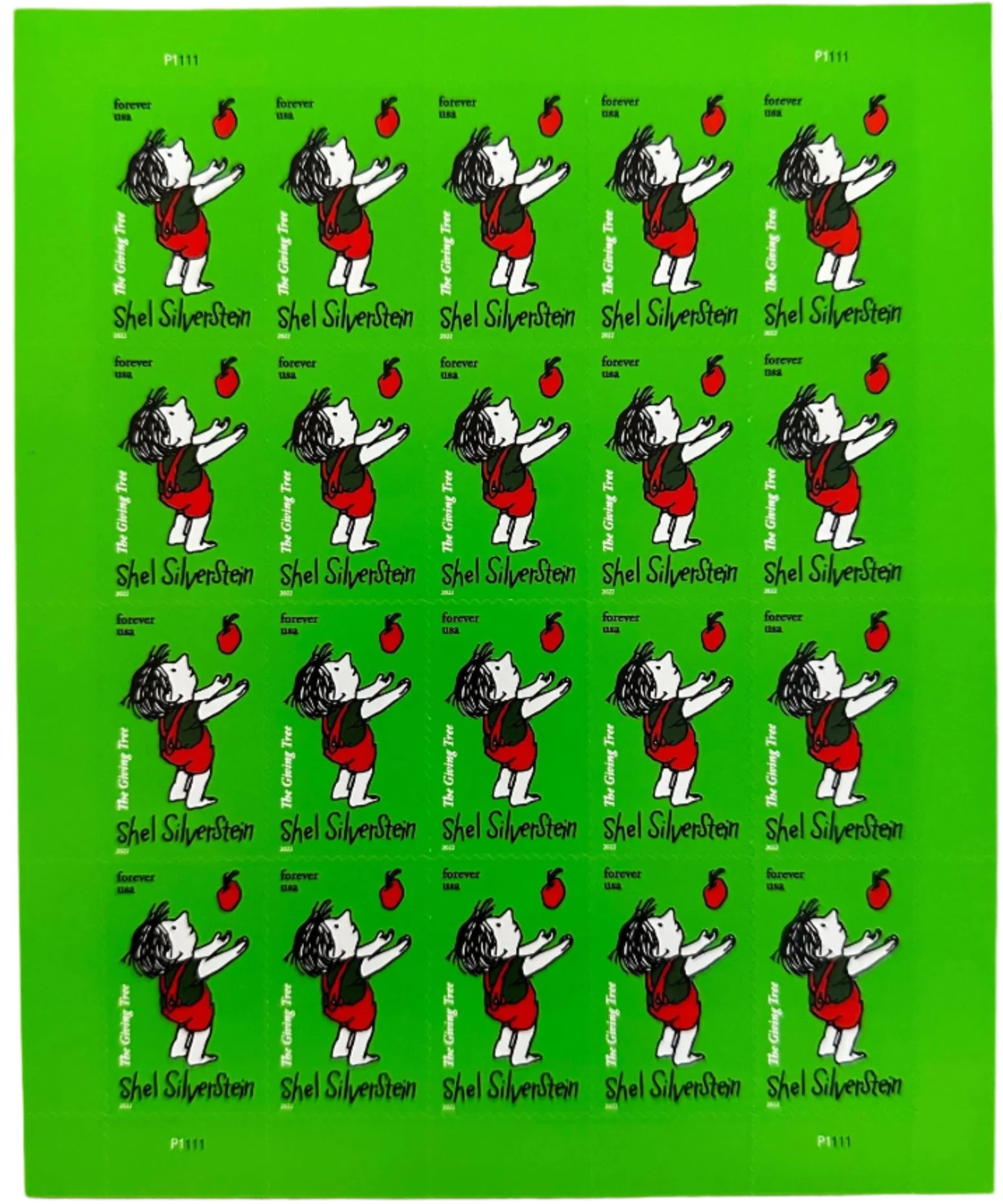USPS Shel Silverstein USPS Forever Postage Stamps