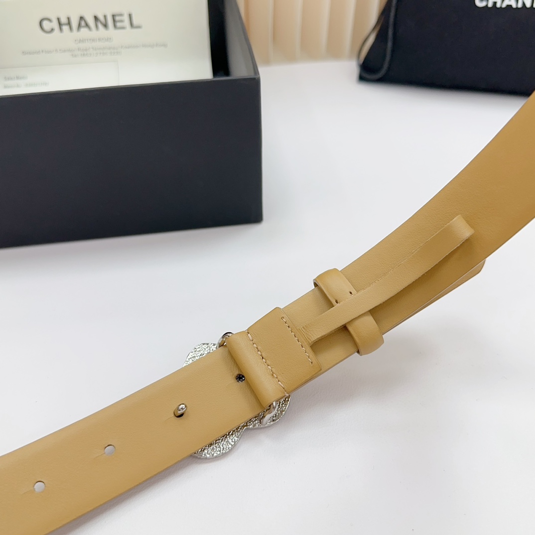 Chanel Women Belt Width 3cm