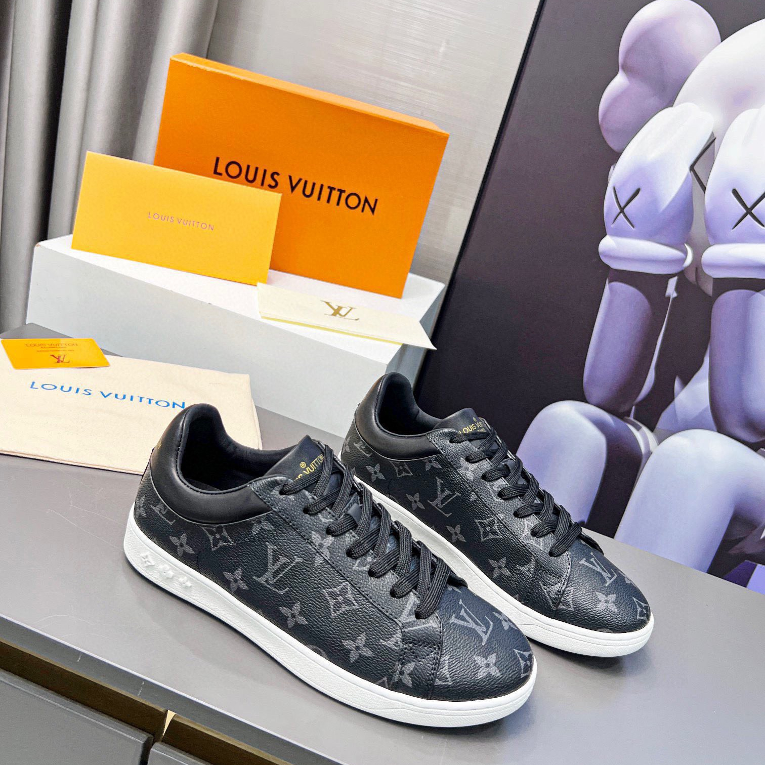 Louis Vuitton Luxembourg Sneaker Size 39-45 4-Color