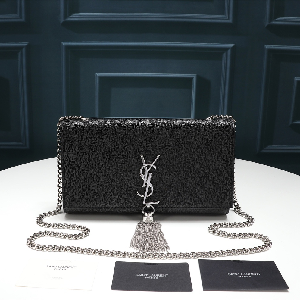 YSL Women Shoulder Bags Size 24*5*14cm