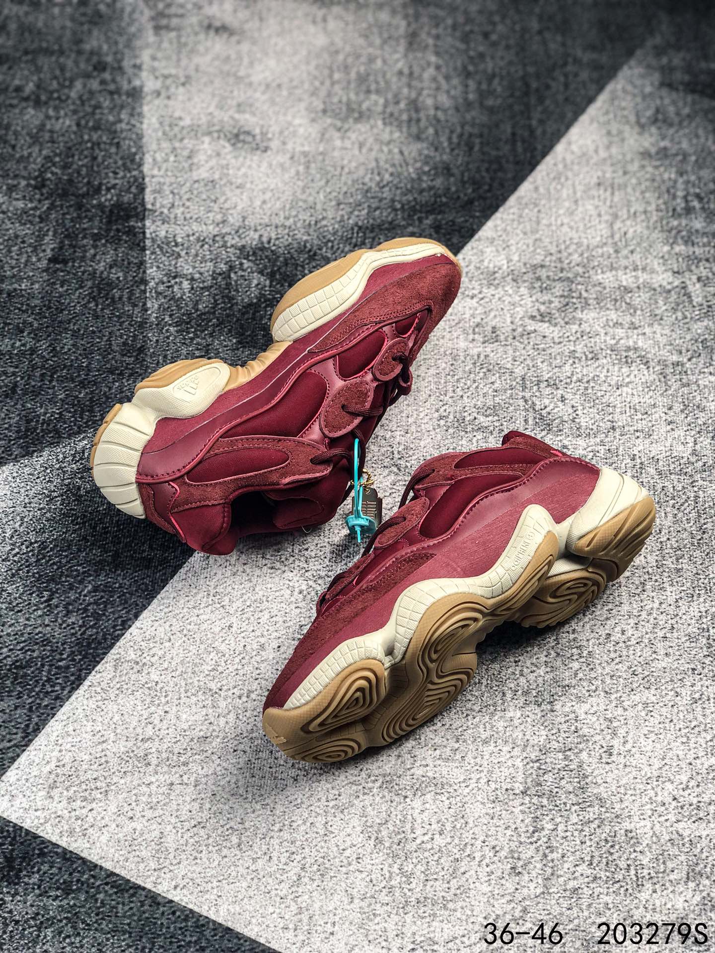 Yeezy 500 Mens/Women's Sneakers Shoes 36 - 46