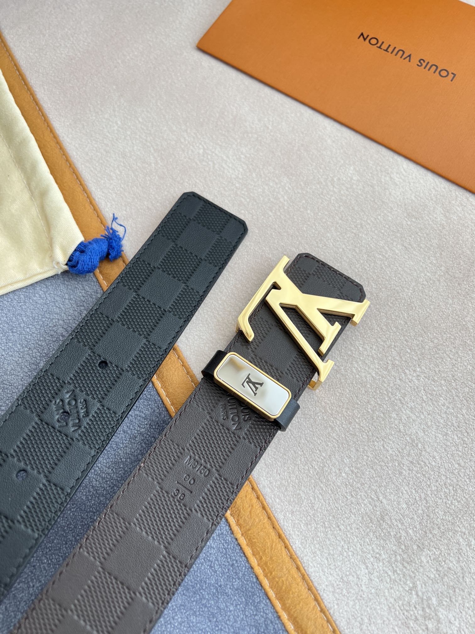 Louis Vuitton Men Belt Width 3.8cm