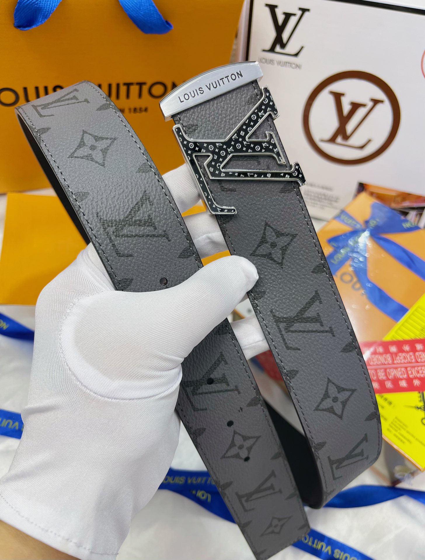 Louis Vuitton Men Belt Width 3.8cm