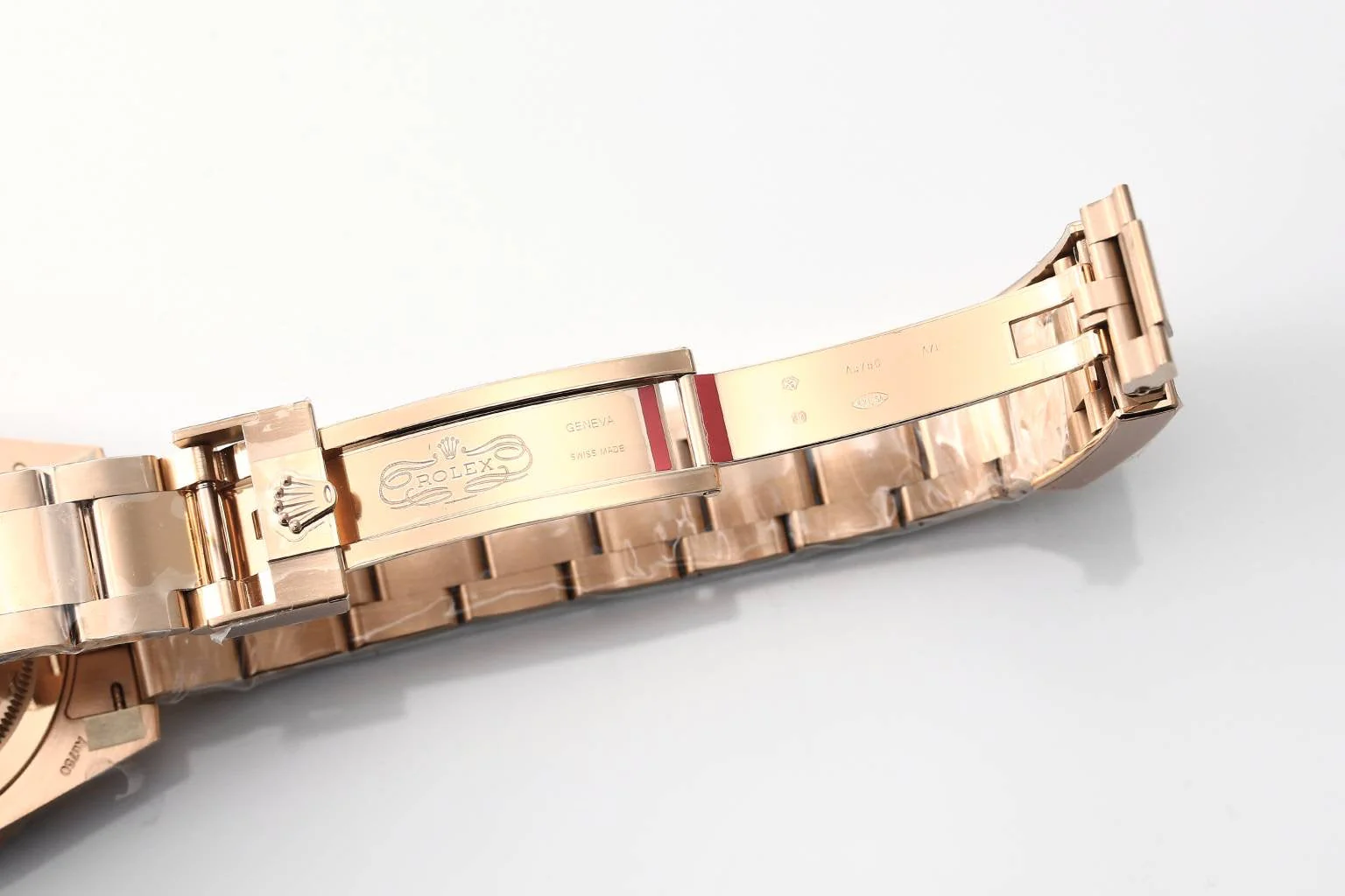 Rolex 25 GMT- Master 40mm Pink Gold Black Dial