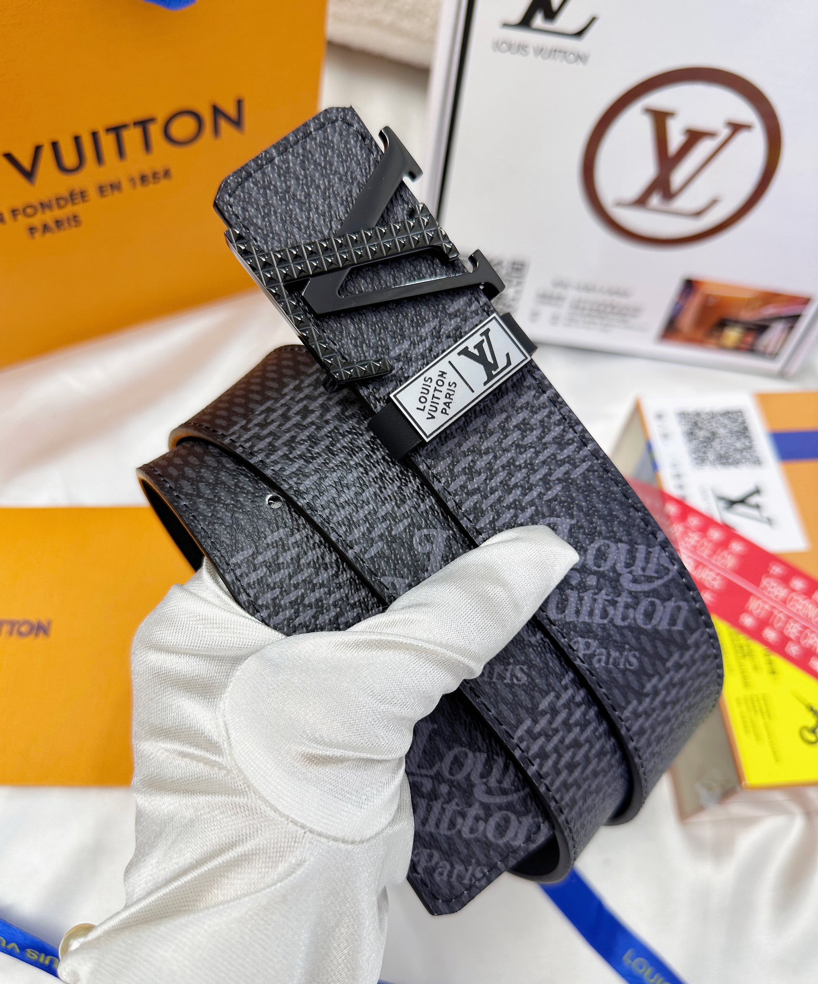 Louis Vuitton Men Belt Width 3.8cm