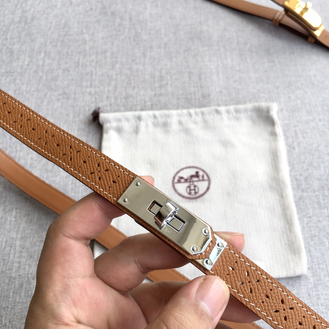 Hermes Kelly Women Belt Width 1.8cm
