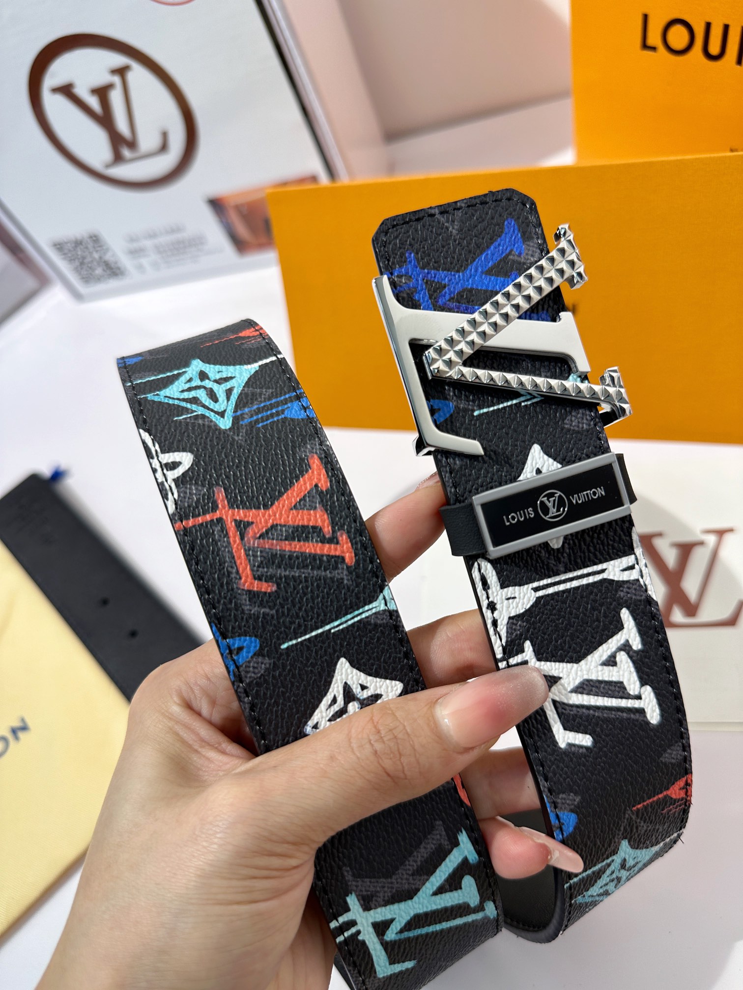 Louis Vuitton Men Belt Width 3.8cm