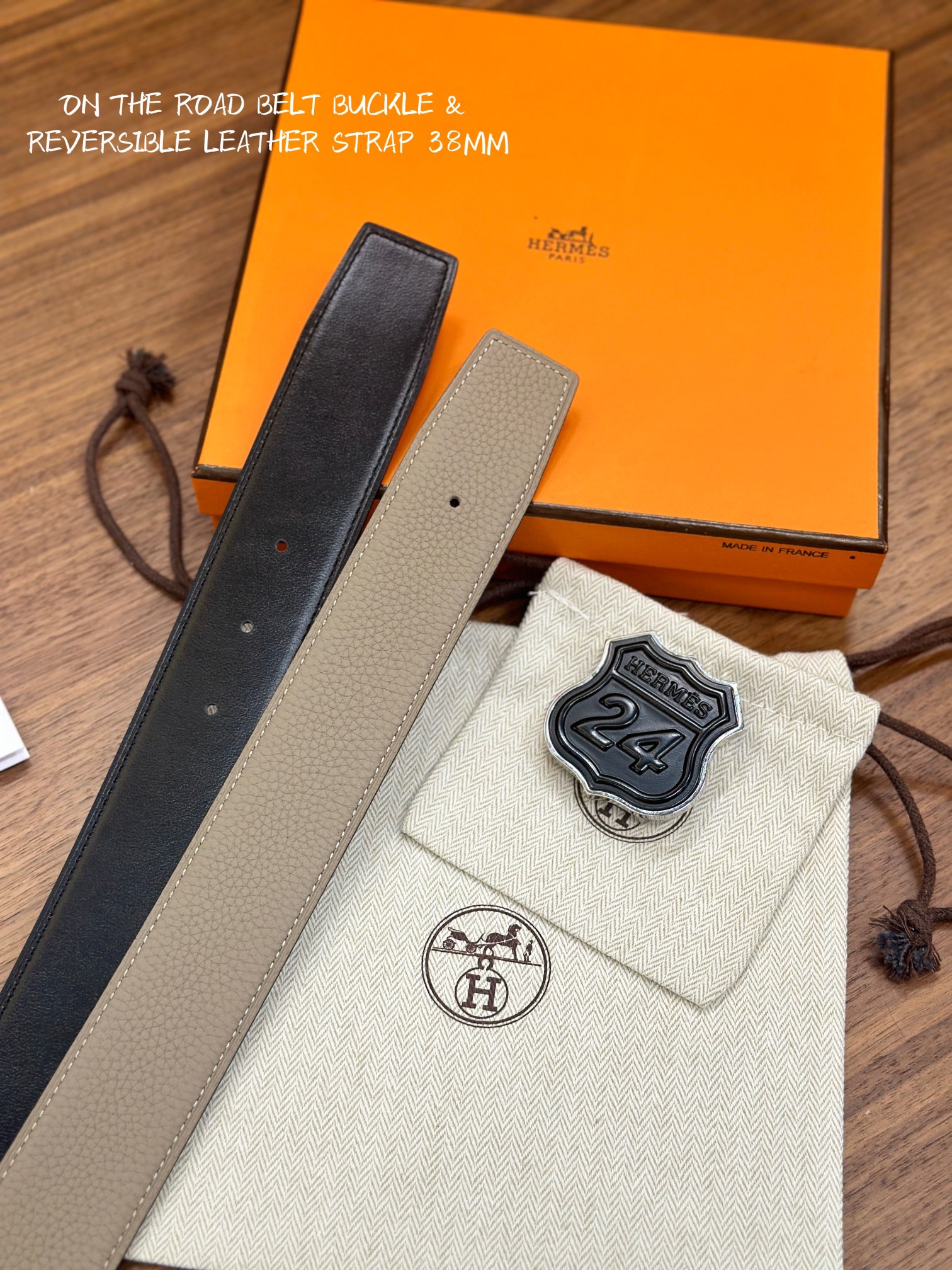 Hermes Men Belt Width 3.8cm