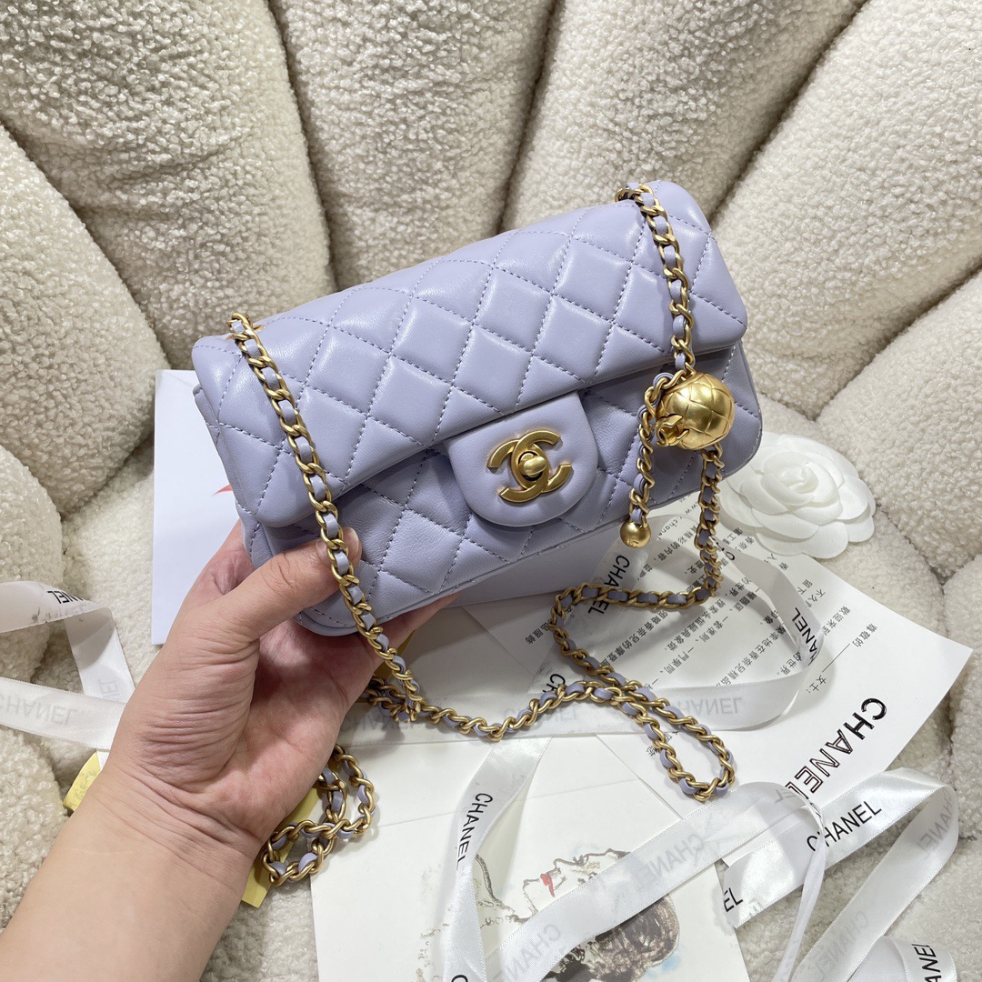 Chanel AS1787 Shoulder Bags Sheepskin 20cm