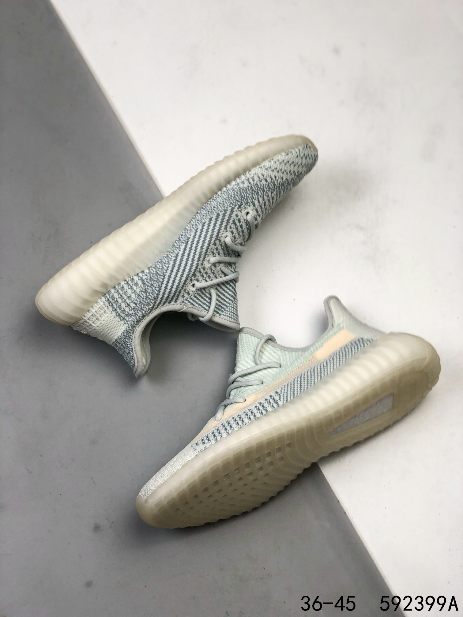 Yeezy 350 Boost 350 V2 Mens/Women Sneakers Shoes Light Green 36 - 45