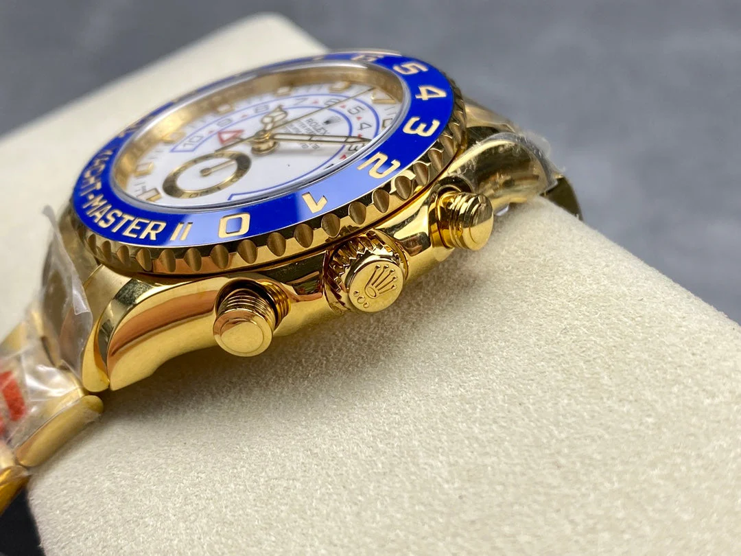 Rolex Yacht-Master II 44mm Gold White Dial