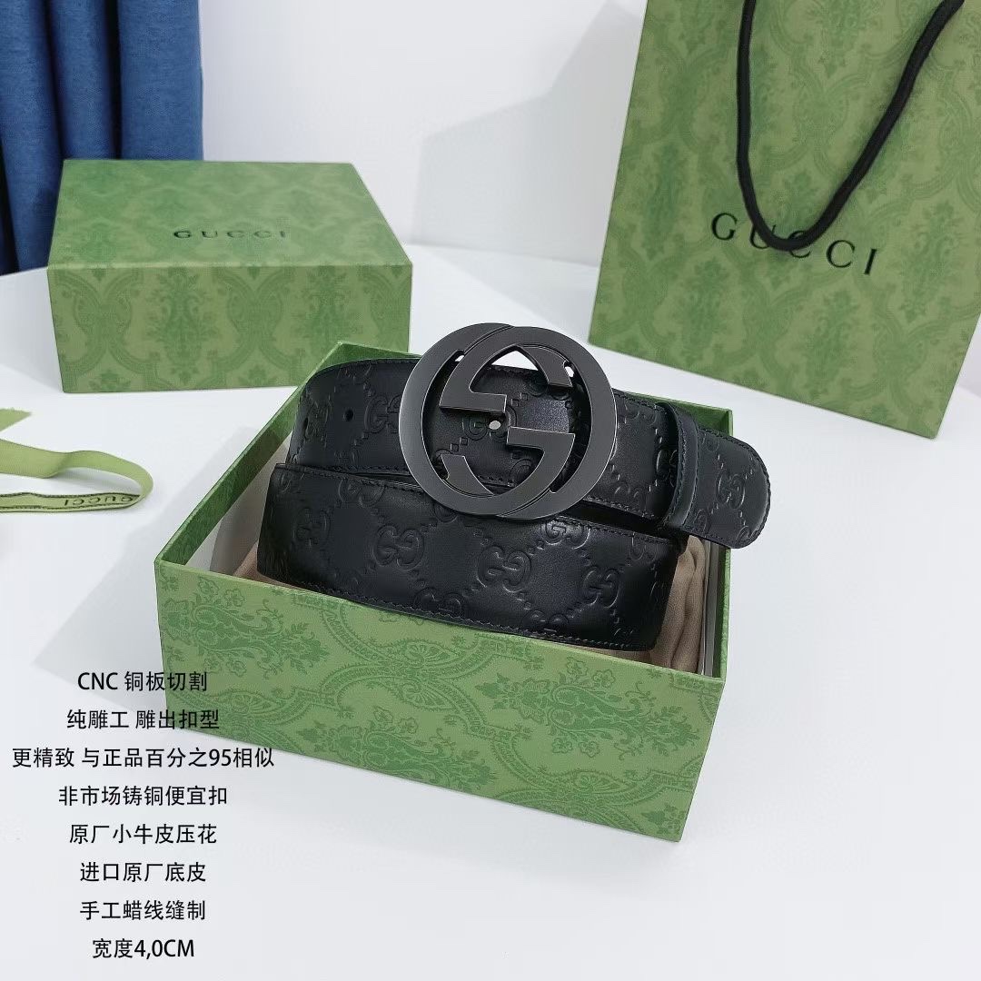 Gucci Men Belt Width 3.8cm