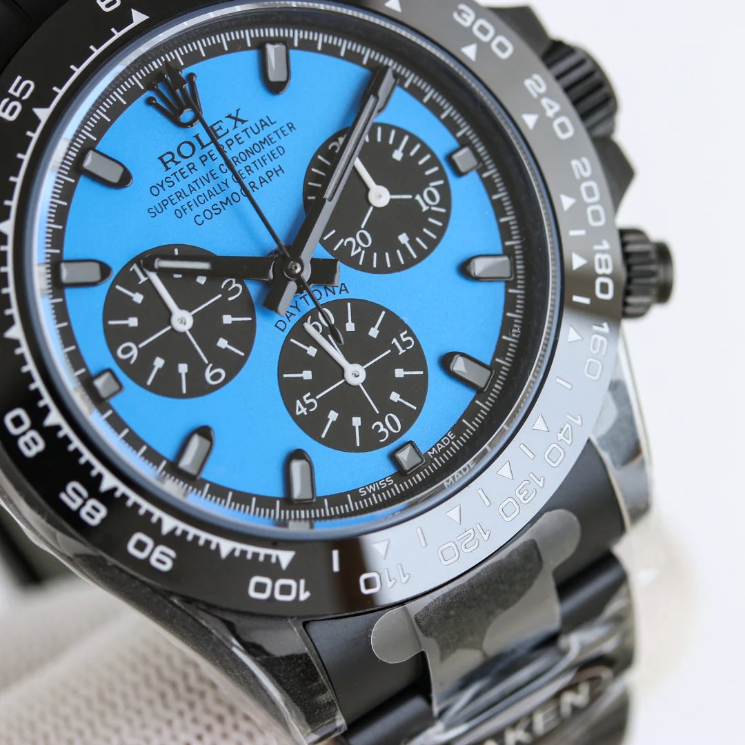 Rolex Daytona 40mm Carbon Black Blue