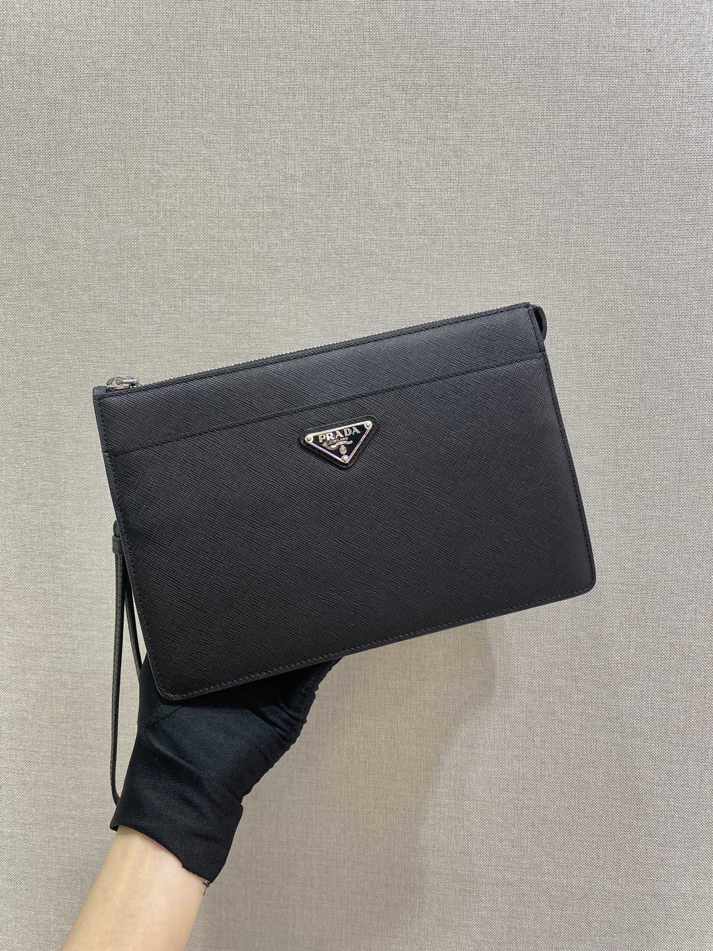 Prada Mens/Women Clutch Bags 25*17*4cm