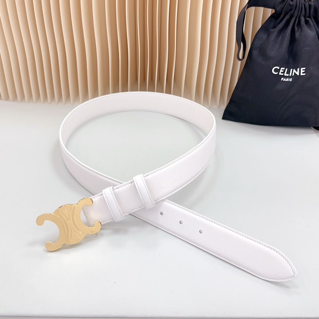 Celine Women Belt Width 3.4cm