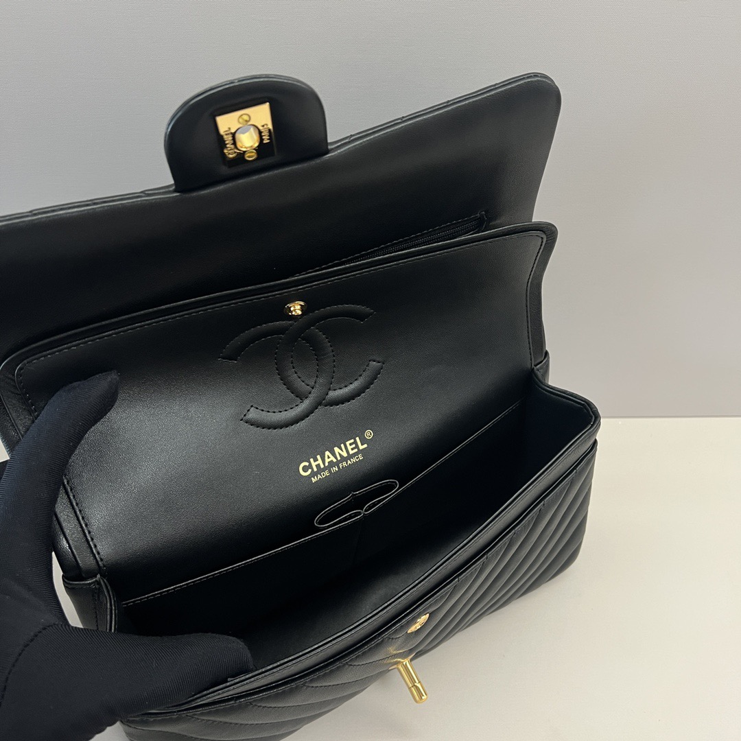 Chanel CF1112 Shoulder Bags Sheepskin 25cm