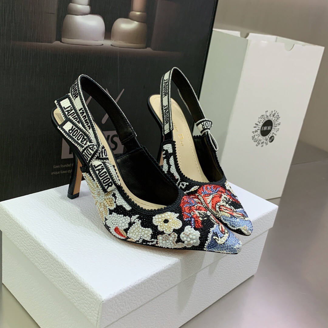 Dior J'Adior Slingback Pumps Size 35-41 2-Color