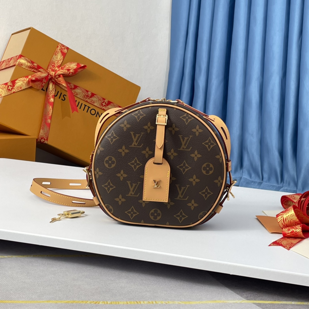 Louis Vuitton M45647 Boite Chapeau Souple Women Bags Size 22.5*20*8cm