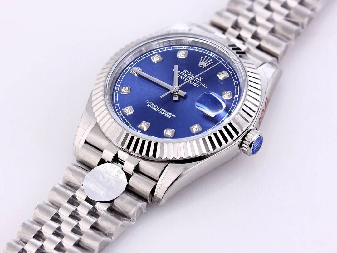 DATEJUST 41MM STAINLESS STEEL BLUE DIAL