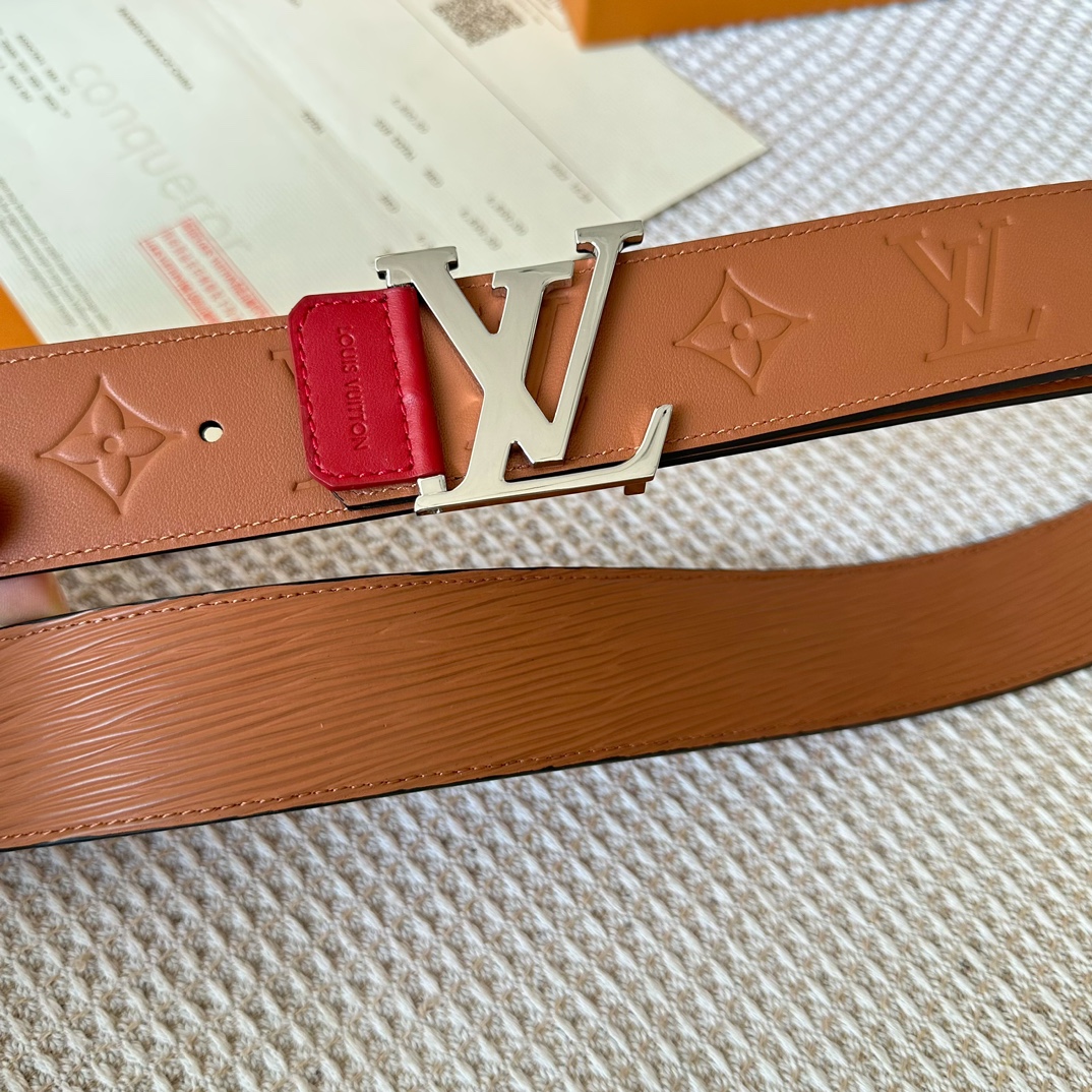 Louis Vuitton Men Belt Width 4cm