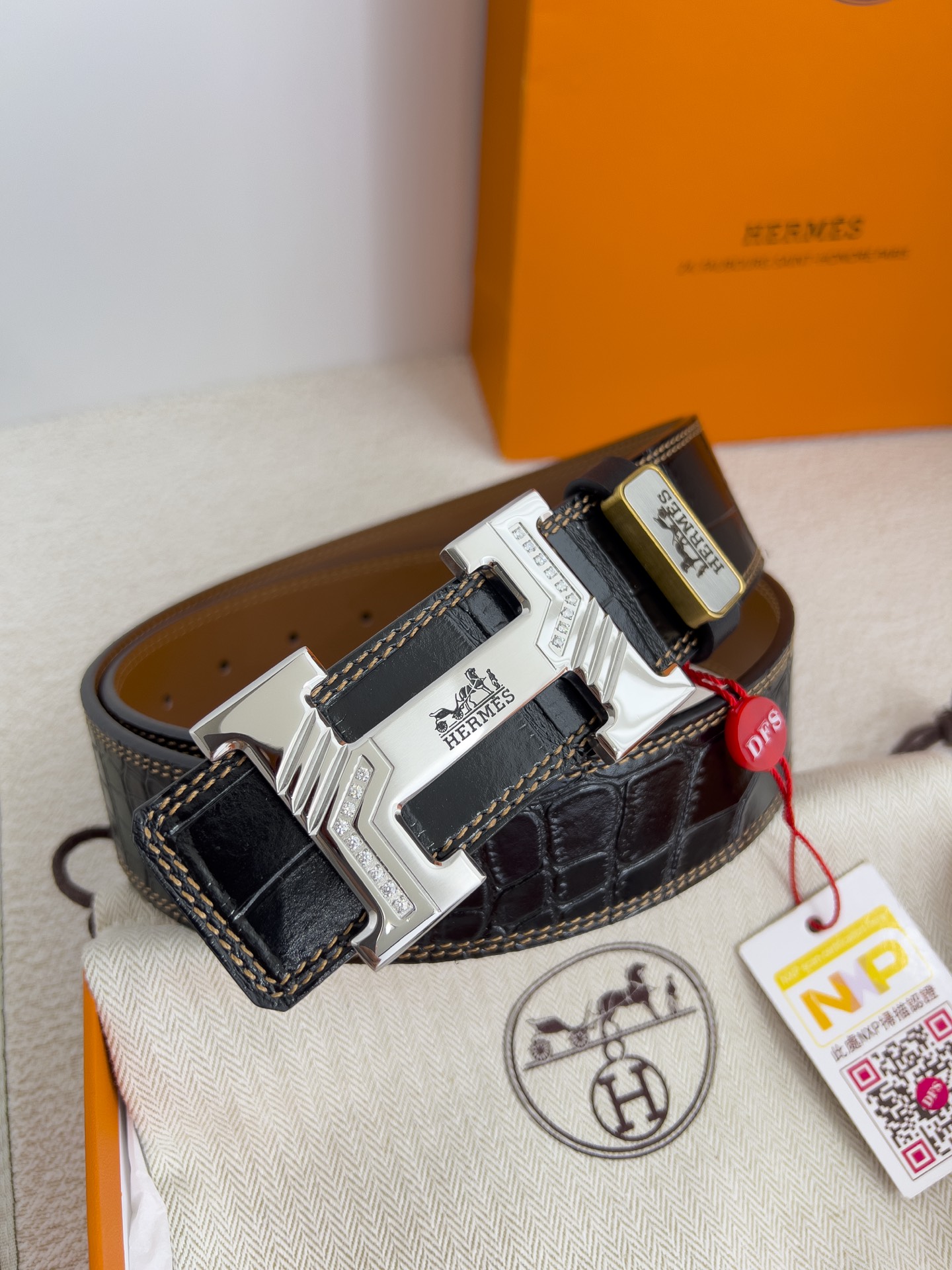 Hermes Men Belt Width 3.8cm