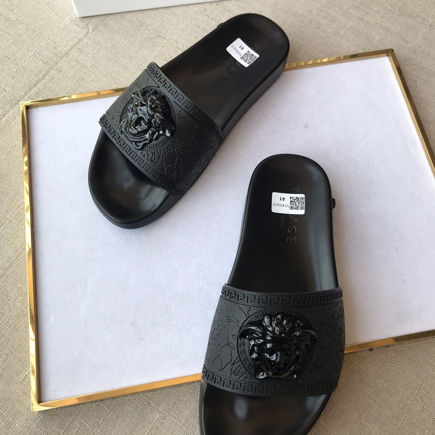 Versace Mens Women Sandals Gr. 36-46