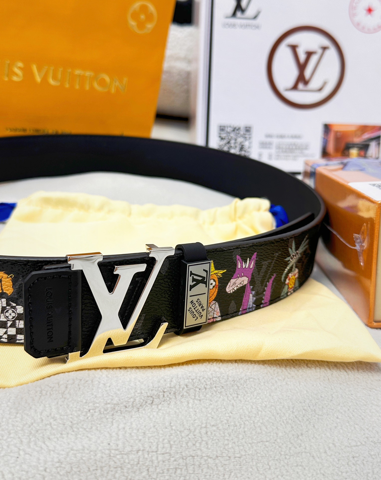 Louis Vuitton Men Belt Width 3.8cm