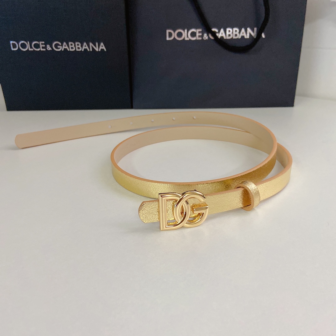 Dolce Gabbana Women Belt Width 1.5cm