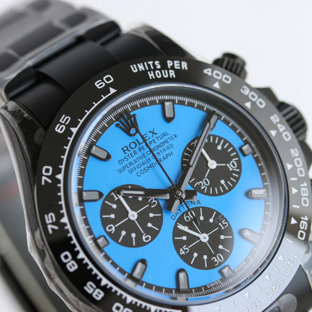 Rolex Daytona 40mm Carbon Black Blue
