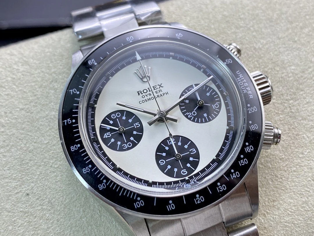 DAYTONA 37MM VINTAGE BLACK BEZEL NO NUMERALS