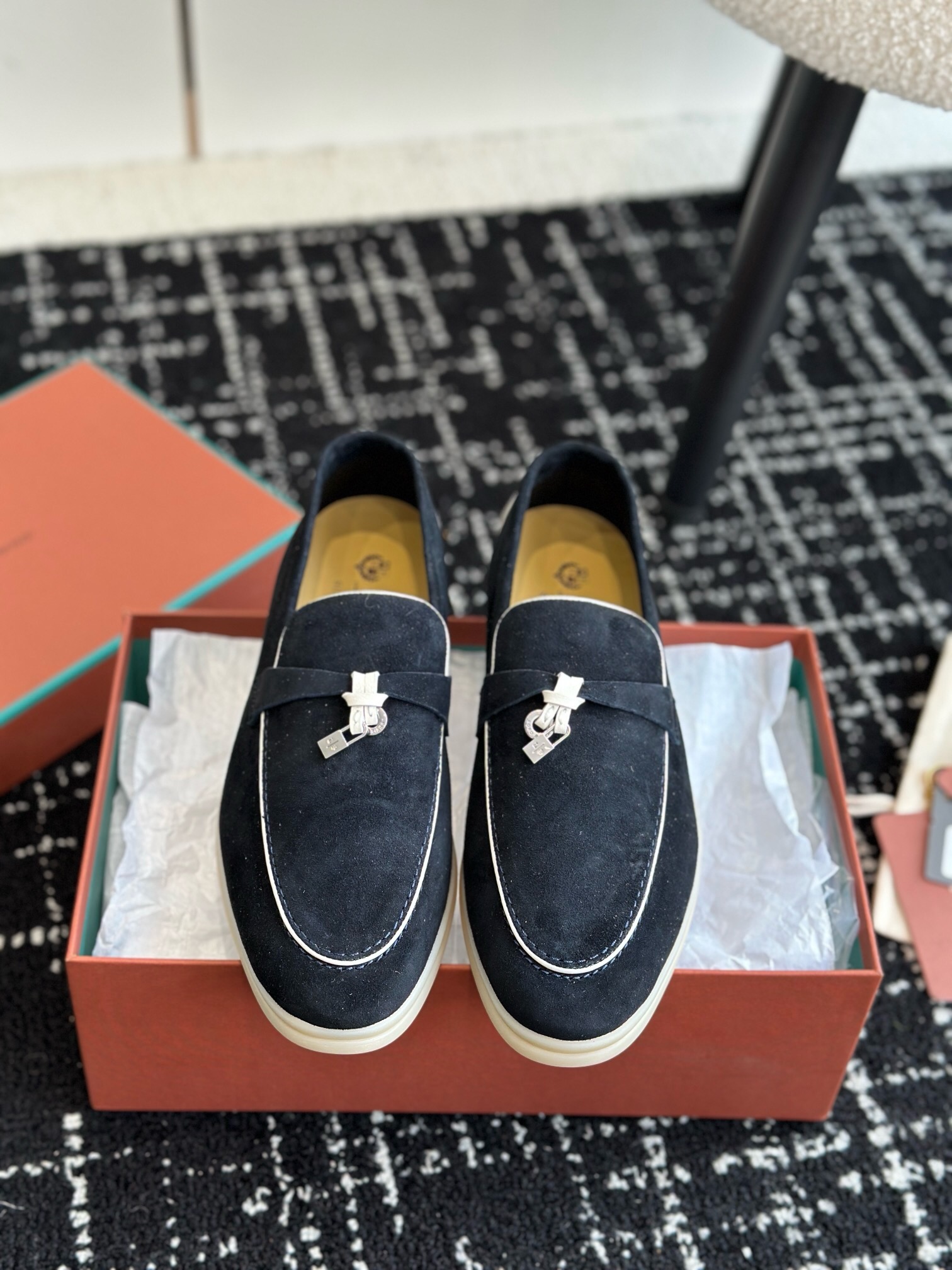 Loro Piana Unisex Loafers Size 36-45