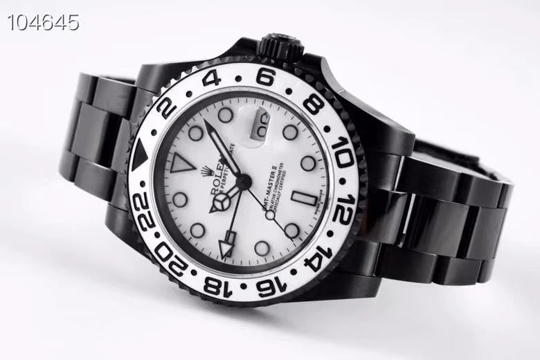 GMT-MASTER II BLACK WHITE DIAL