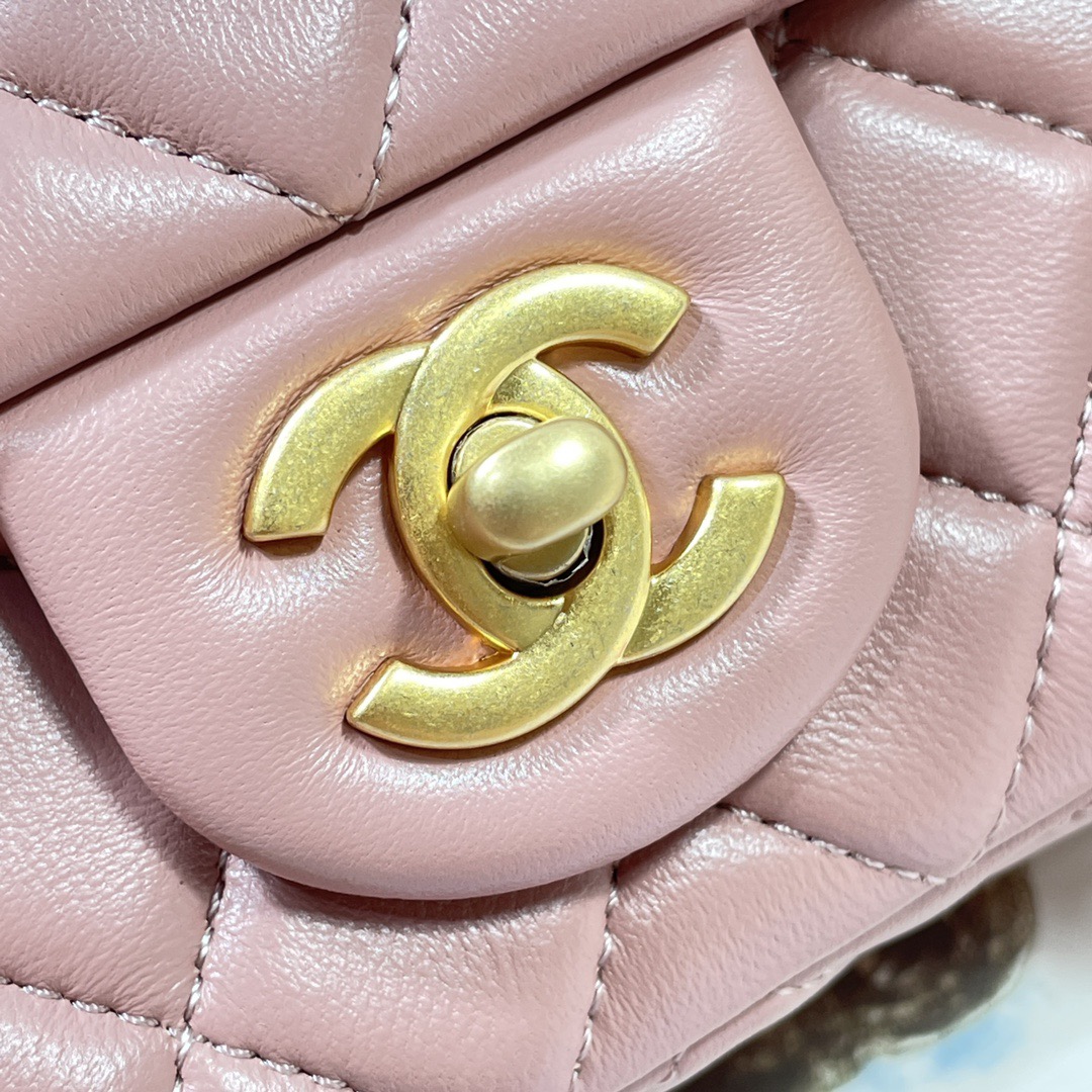 Chanel AS1787 Shoulder Bags Sheepskin 20cm